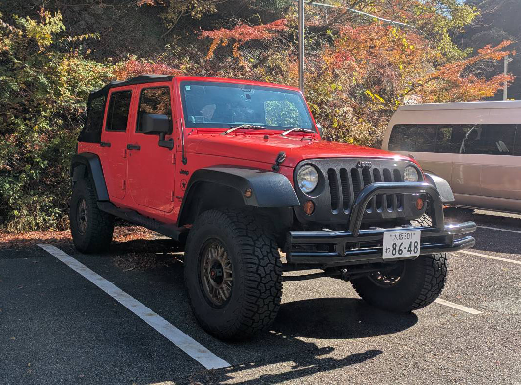 Jeep ラングラー　レンタカー
