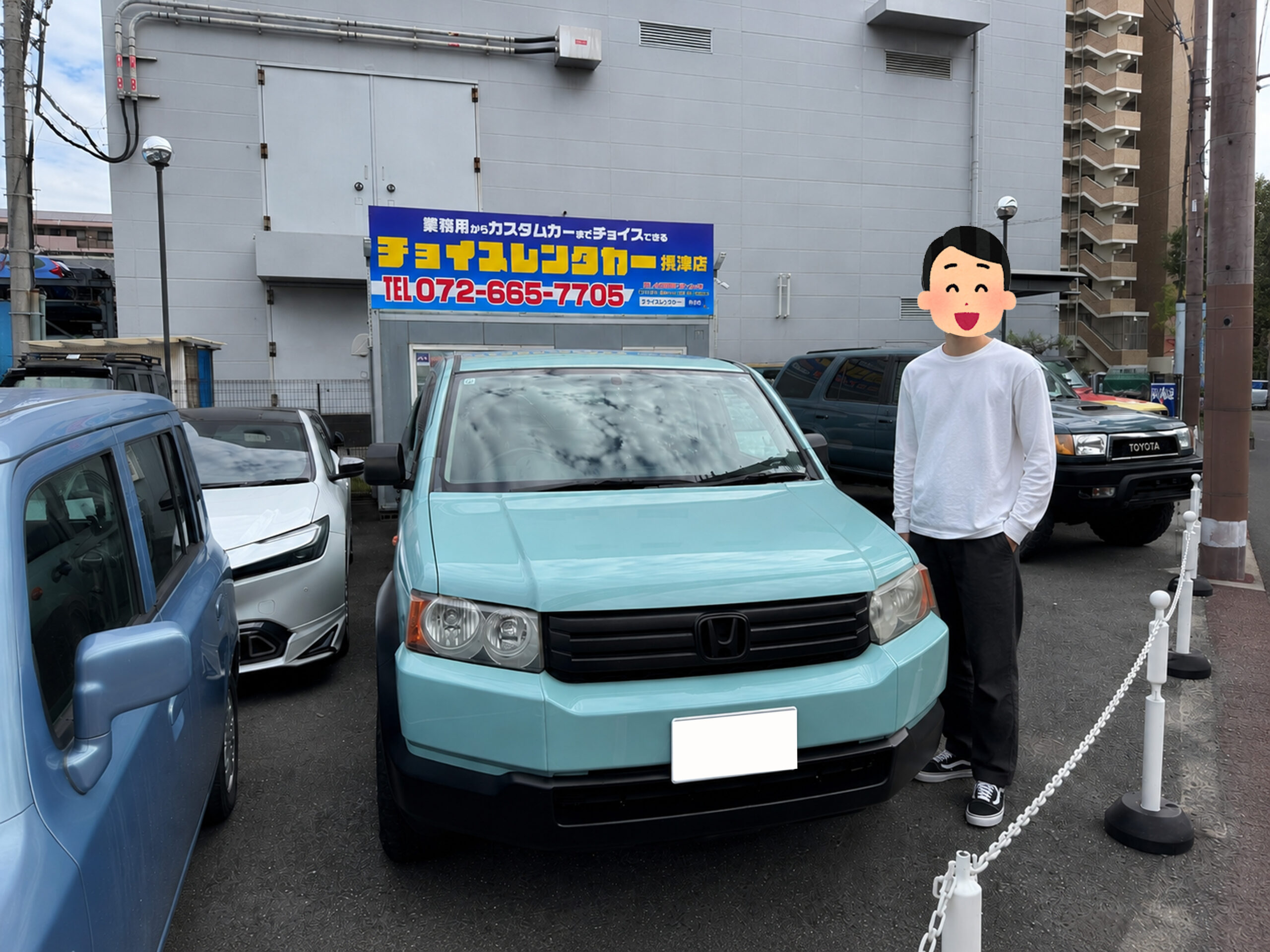 チョイスレンタカー　ホンダクロスロード